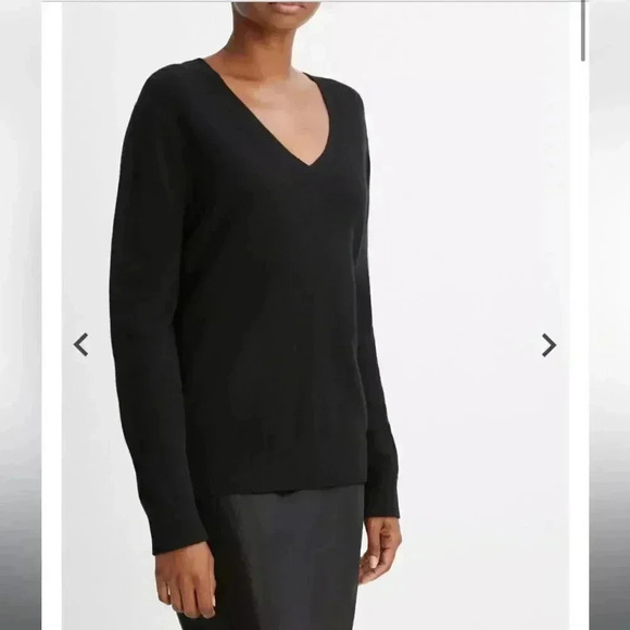 NWT Vince 100% Cashmere Weekend V-Neck Sweater size XL - Picture 10 of 11